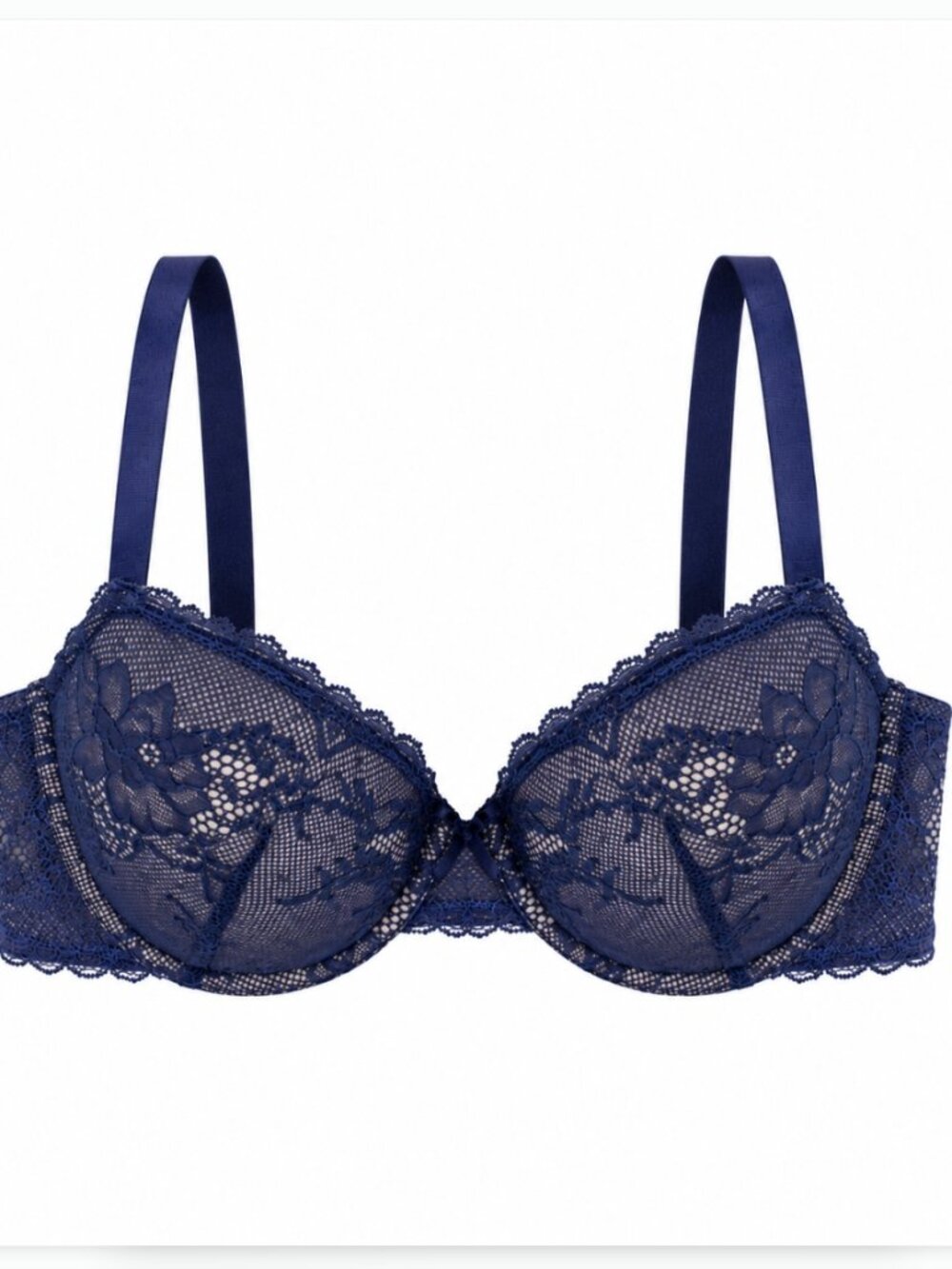 Dorina Women's Chloe Light Padded Bra Navy Blue 34A NWT